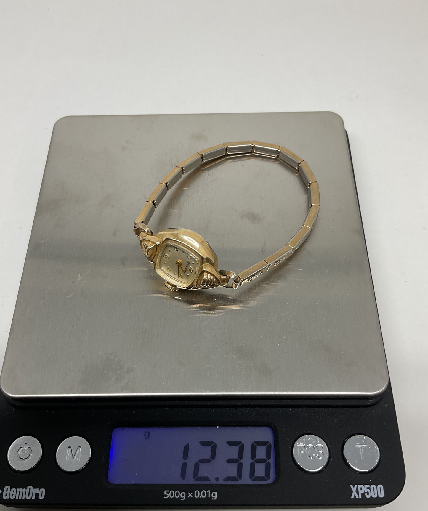 BULOVA Gold Plated Vintage Swiss Women Watch AS IS