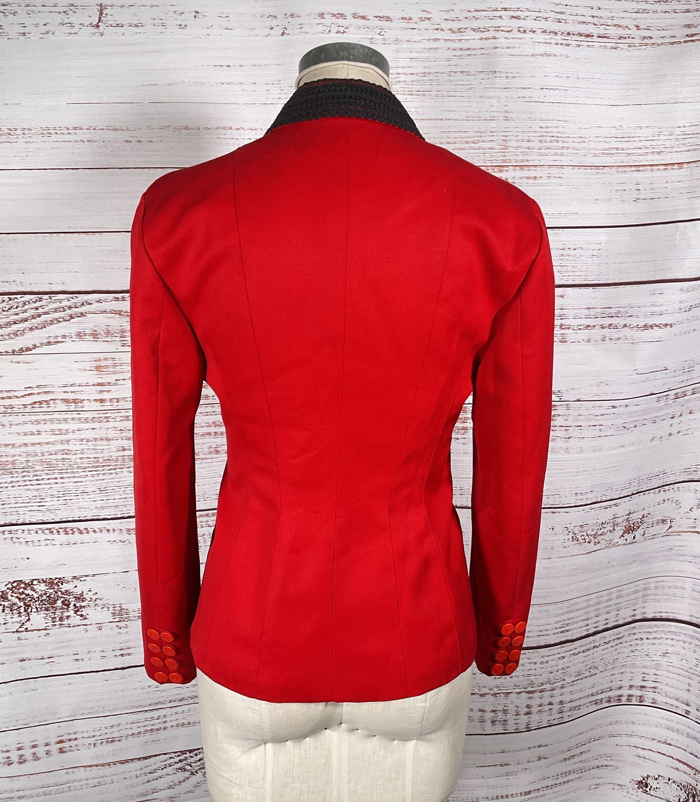 Kamosho Pour Marina Sitbon Vintage Blazer Jacket Red