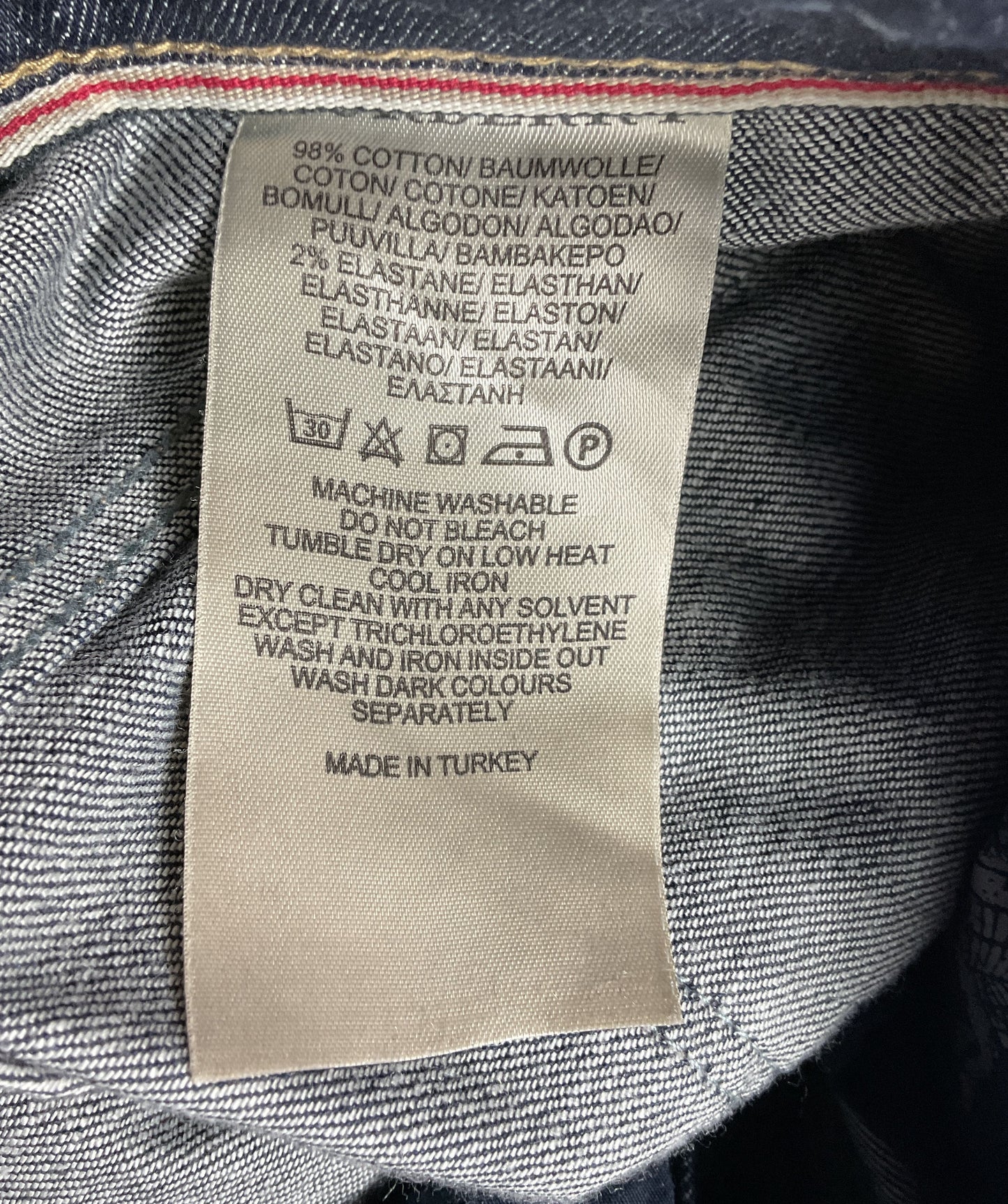 Burberry Brit Windsor Flare Leg Jeans Blue 25