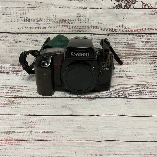 Canon EOS Elan 35mm Film Camera Untested Top Dial Stuck