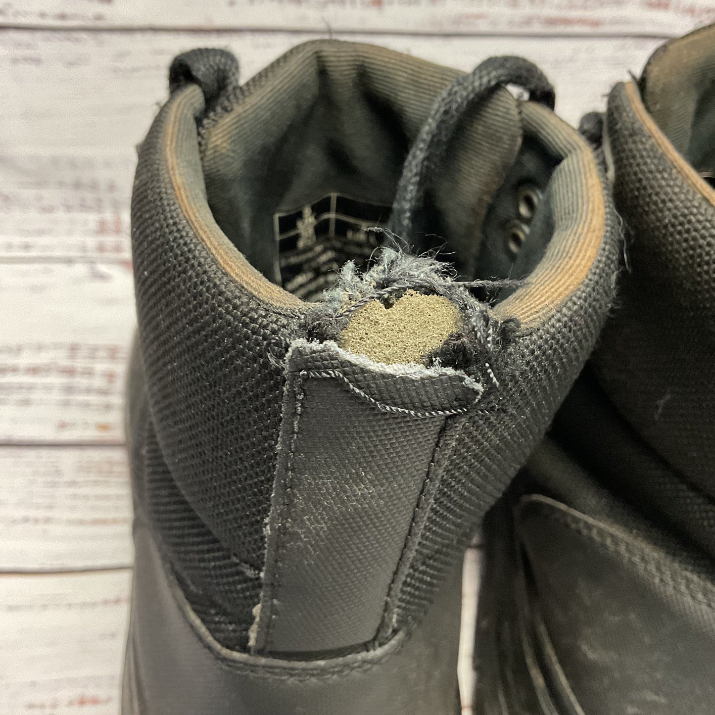 Dr. Martens Combs W Black Combat Boot Women Size 7 As-Is