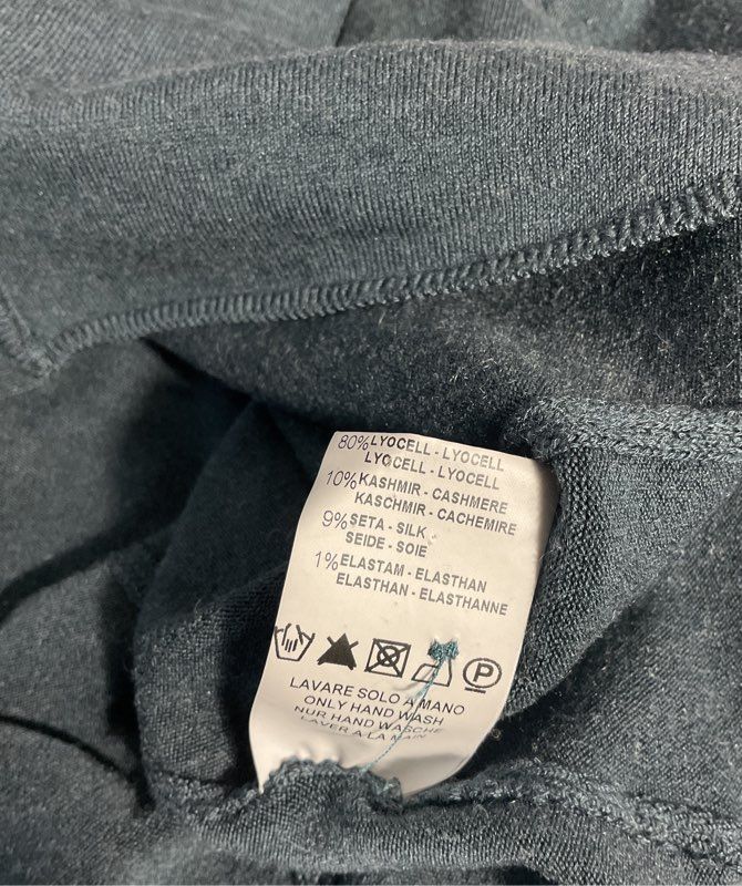 Transit Par-Such Women's Cashmere Silk Blend Buttoned Sweater Size 2