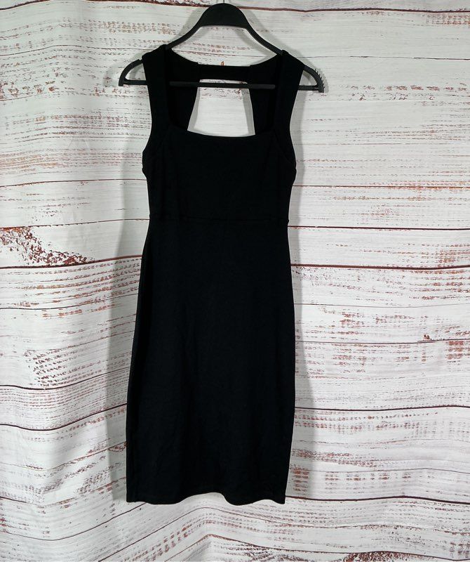 Women's Susana Monaco Black Fitted Dress Size XS