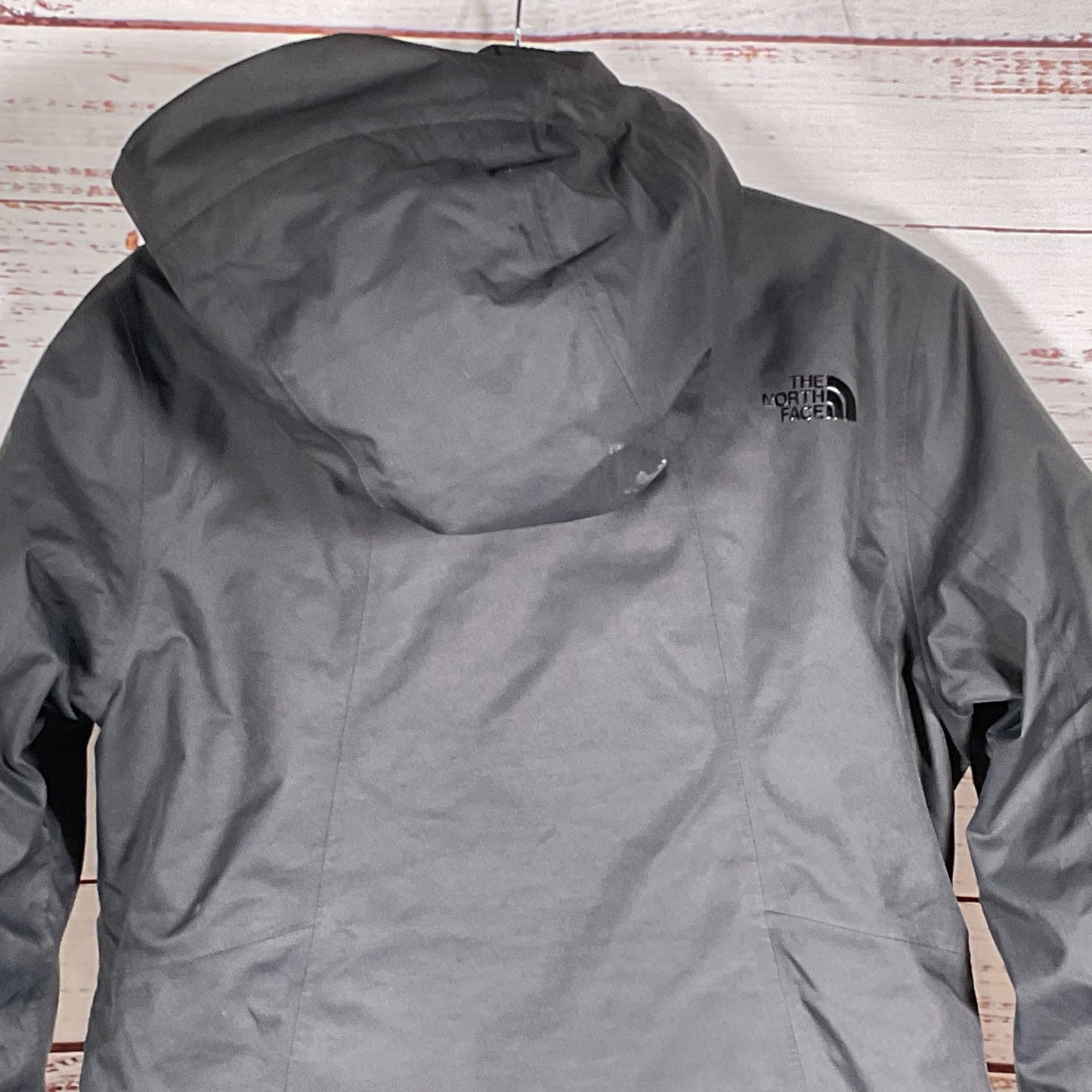 THE NORTH FACE Women's Black Removable Quilt Liner Hooded Jacket-SZ S/P