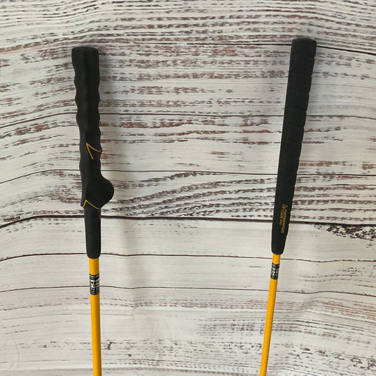 Lot of 2 Momentus Training Golf Clubs (Swing Trainer, Practice Putter) Weighted