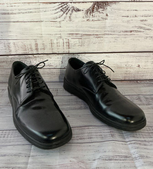 Men's Giorgio Armani Black Oxford Lace Up Shoes Size 9.5