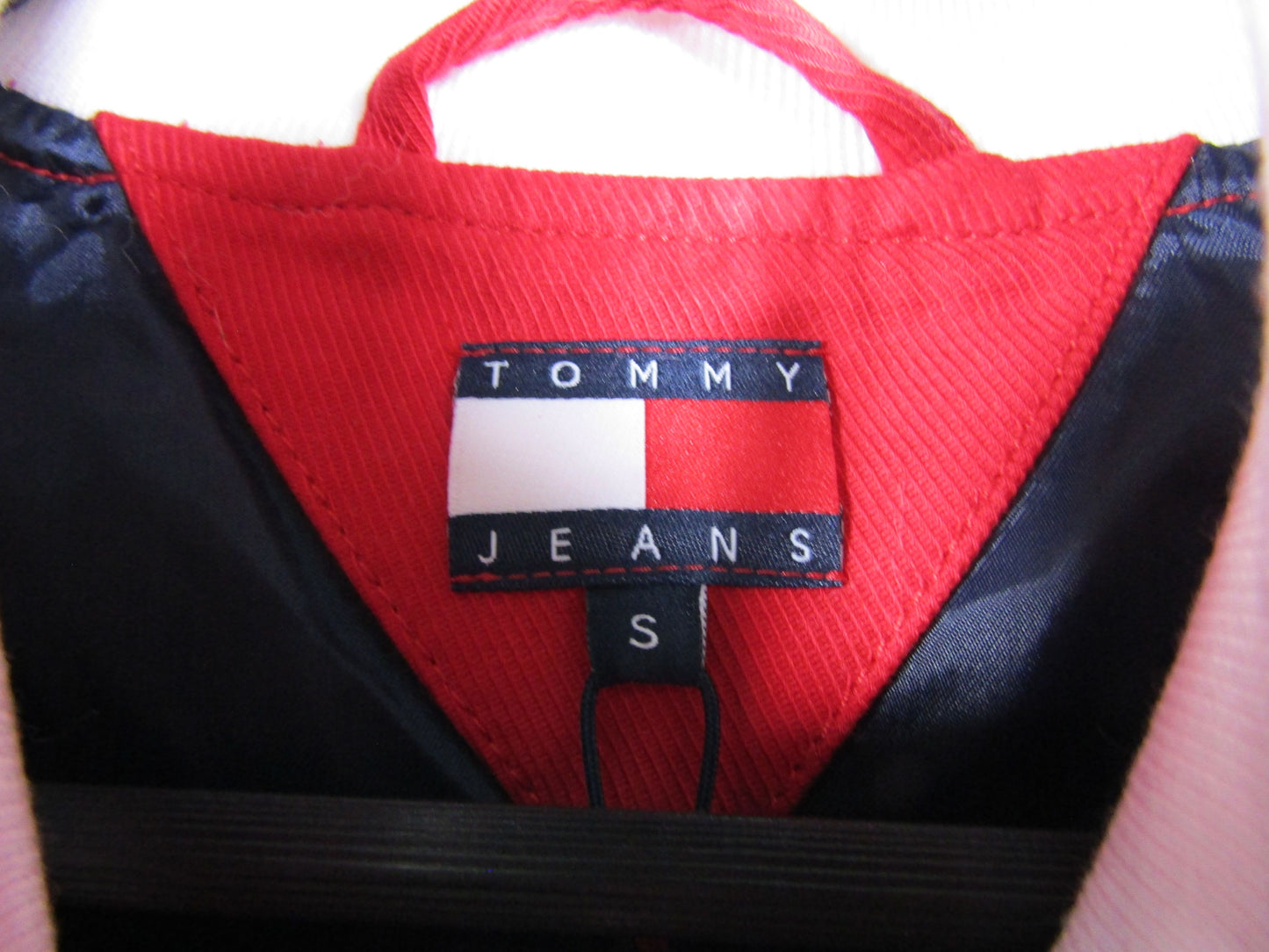 Tommy Hilfiger Tommy Girl Heart Logo Varsity Jacket Size S