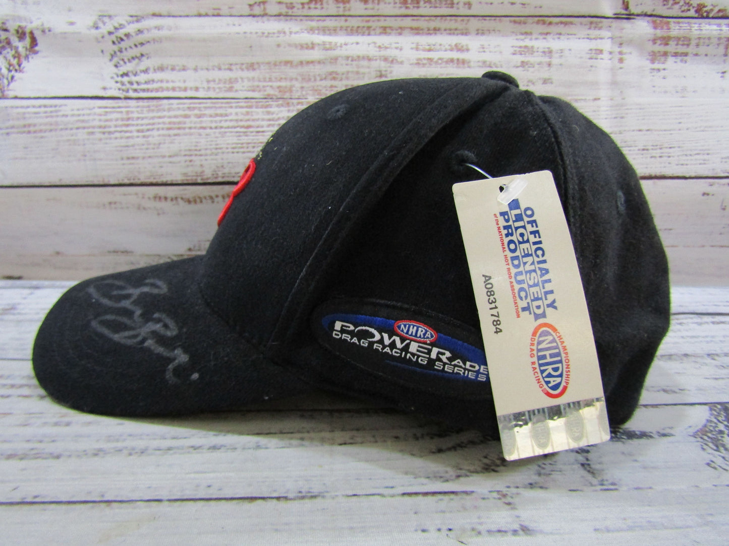 NHRA Budweiser Hat Signed One Size