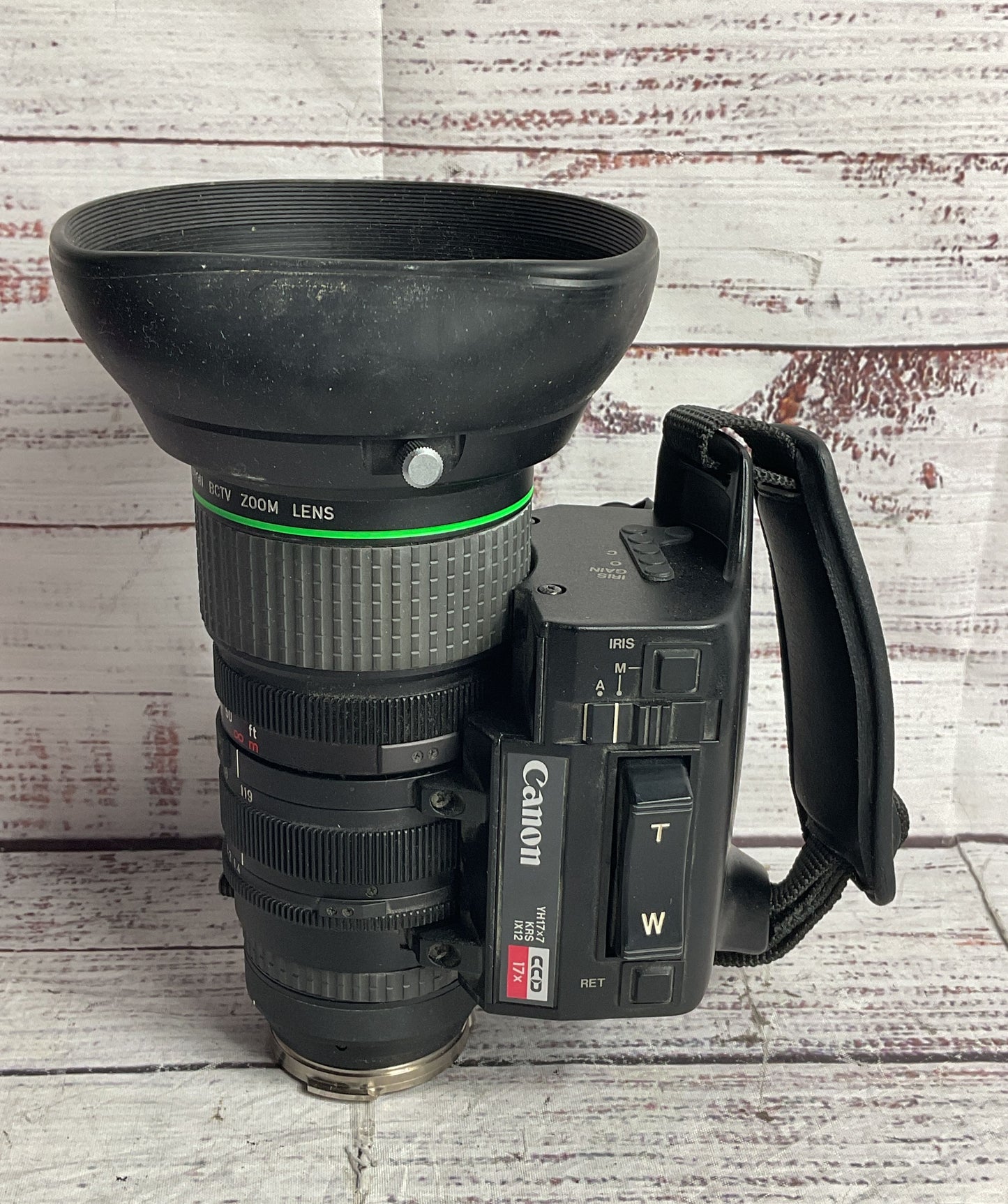 Canon YH17x7 KRS IX12 CCD 17x BCTV Zoom Lens