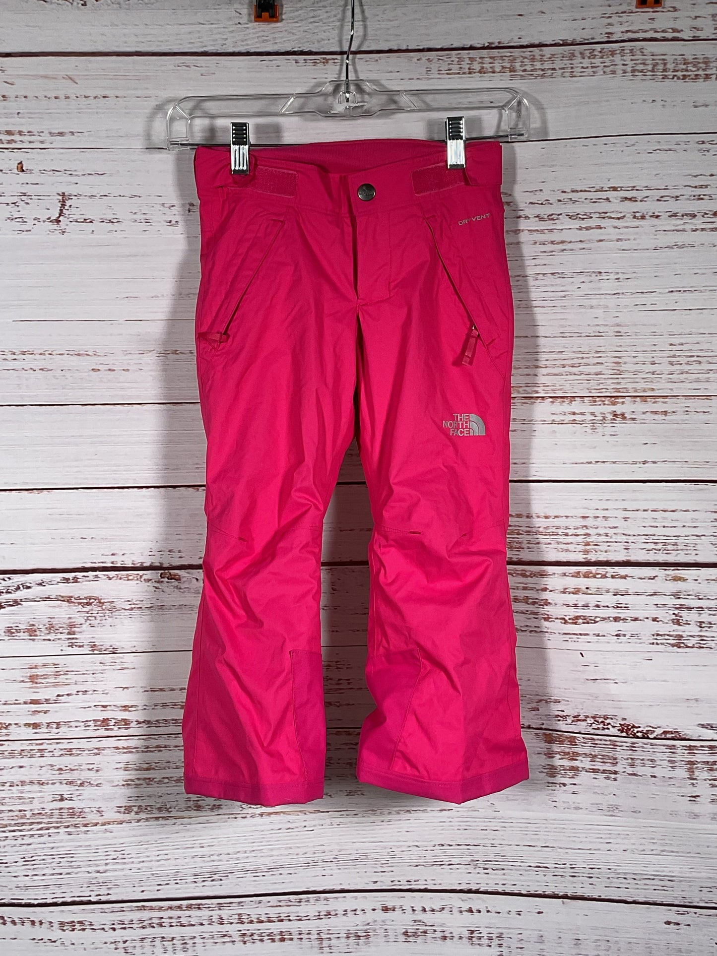 North Face Children's Pink Snow Pants - Size XXS