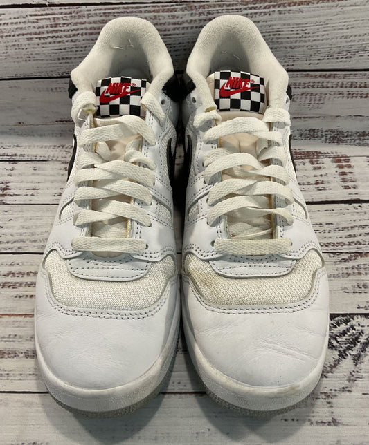 Nike Mac Attack Men's Black & White Mid Top Sneakers Size 5 B8938-101