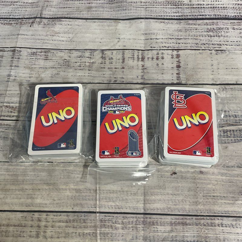 Lot Of 150+ St. Louis Cardinals Uno MLB Baseball Cards 2005, 2006, 2009