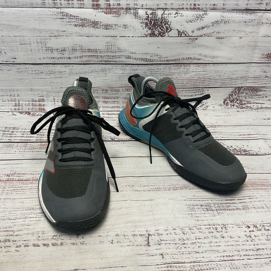 adidas Adizero Ubersonic 4 Blue Sneaker Athletic Shoe Women Size 7.5