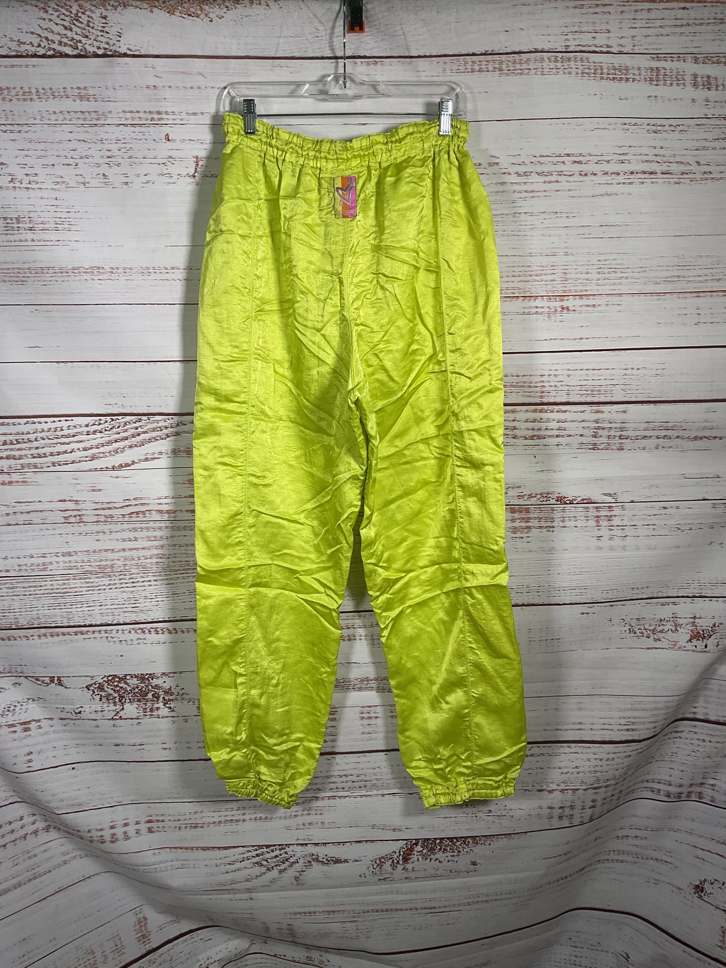 Laurel Neon Green Drawstring Pants - Size 44