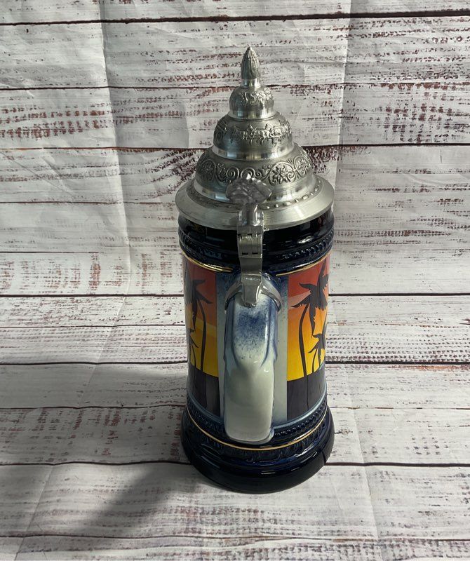 NEW Original King German Stein Tropical Skiing Made In Germany