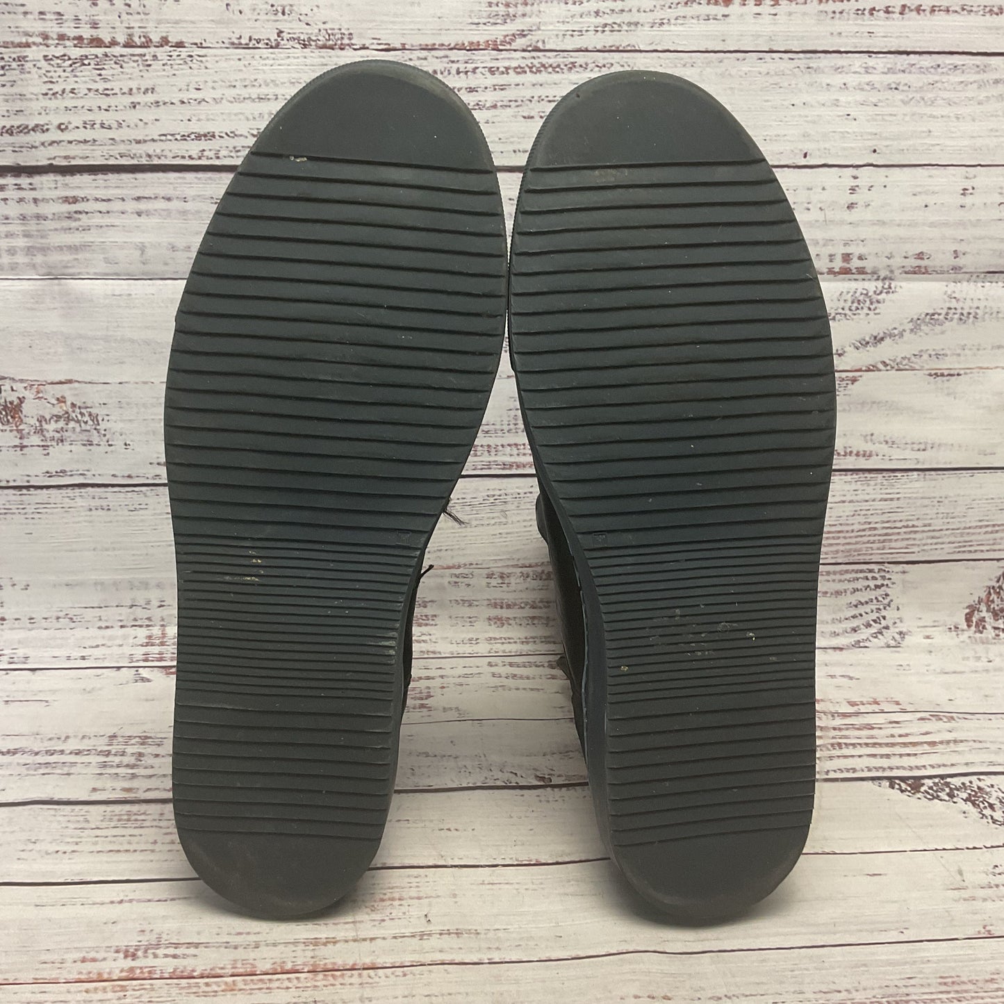 Uri Minkoff Black Leather Chelsea Boot Men Size 11