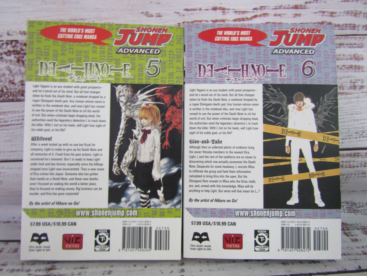 Death Note English Manga Volume 1-7