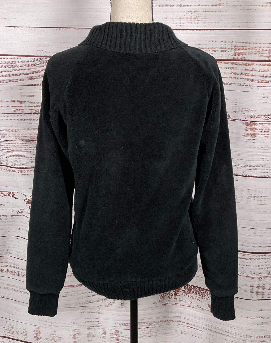 Columbia Zip Down Terry Soft Jacket Black M