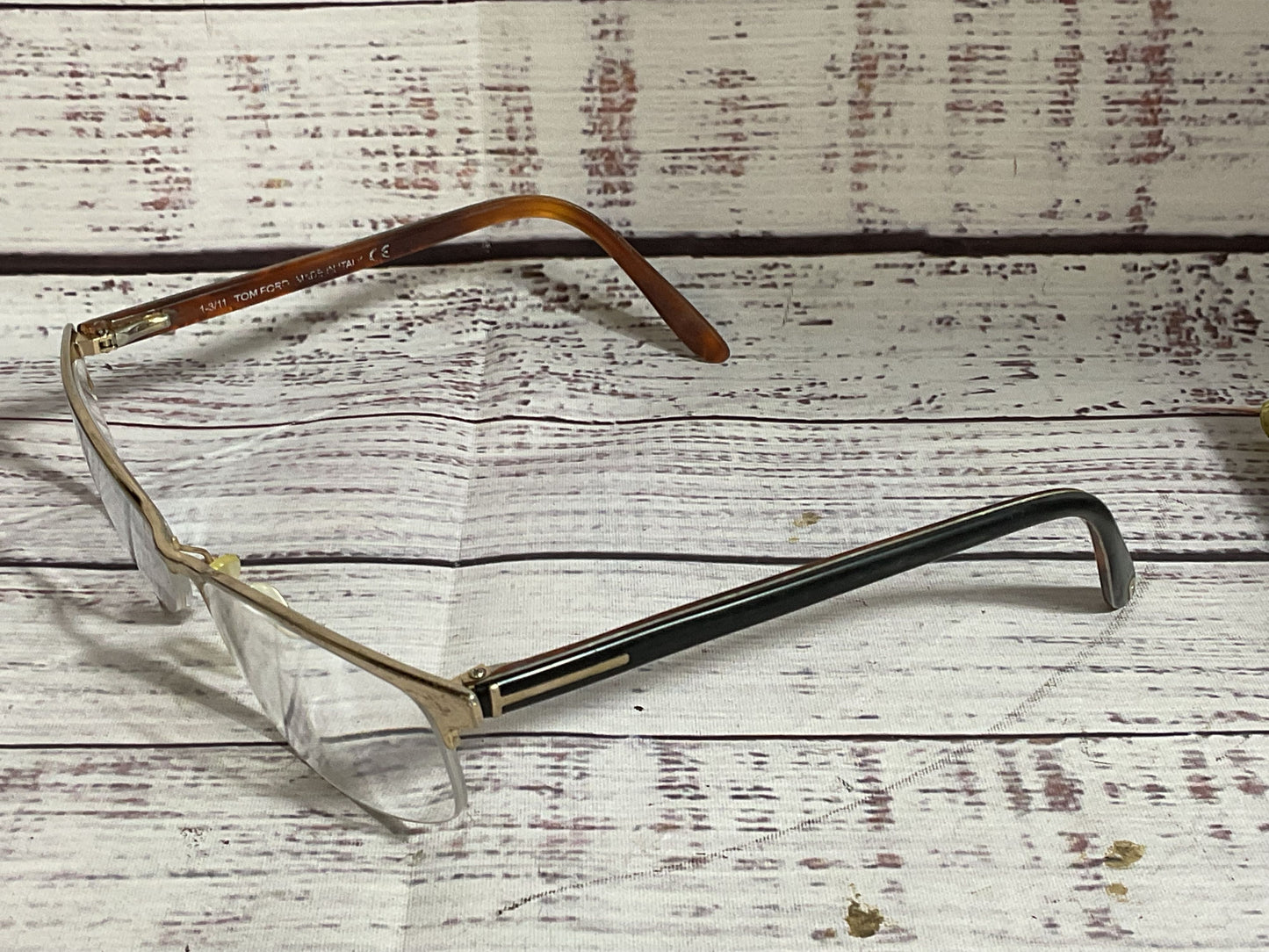 TOM FORD TF5119 Unisex Brown Gold Tone Eyeglasses- 55[ ]18 145 (FRAMES ONLY)