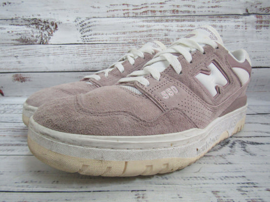 New Balance 550 Women's Lilac Chalk Suede Low Top Sneakers Size 8.5 BBW550PB