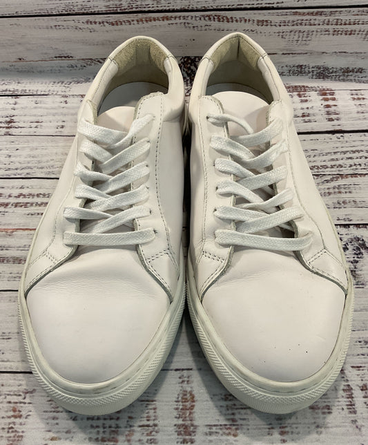 Made for Italic Cadence Men's White Leather Low Top Sneakers Size 7.5