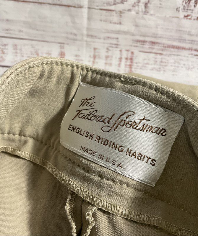 The Tailored Sportsman English Riding Habits Pants Women's Size 24