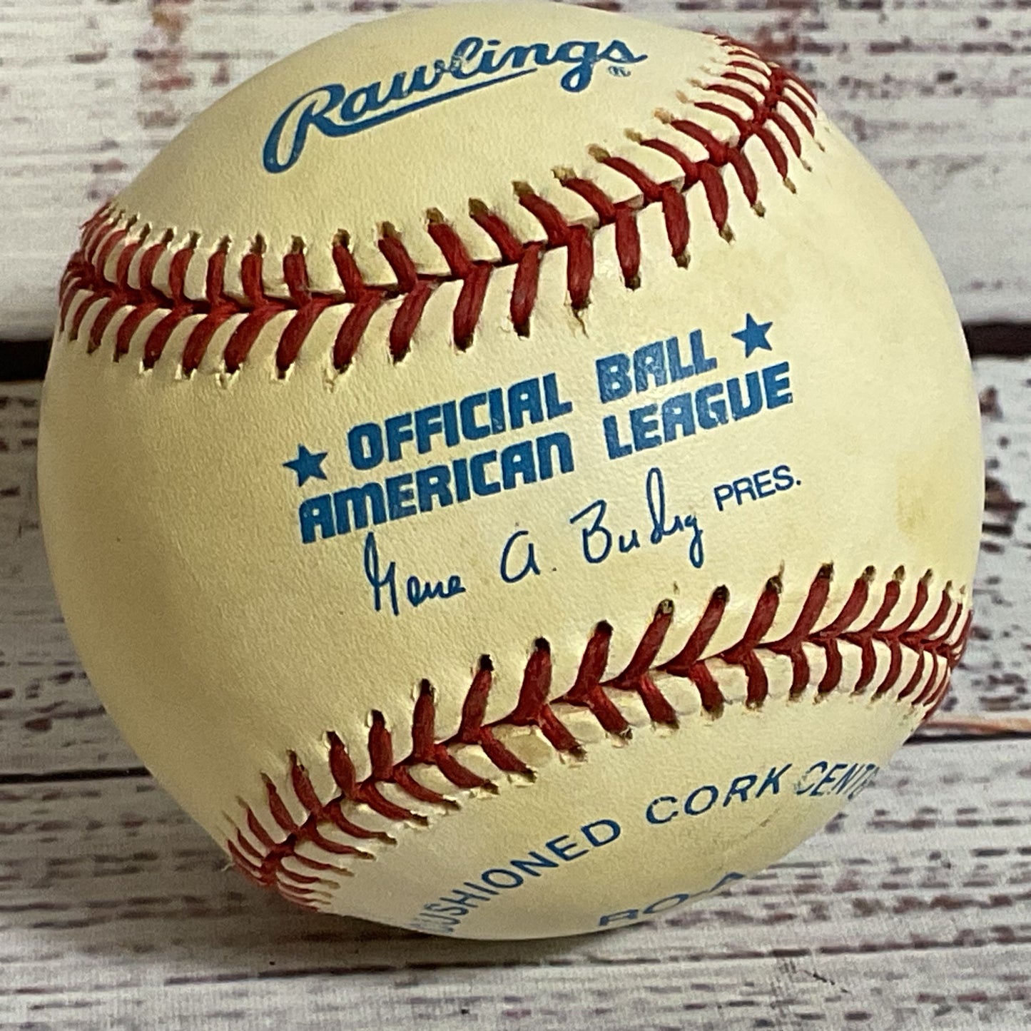 Signed MLB BRADY ANDERSON Rawlings Official American League Baseball