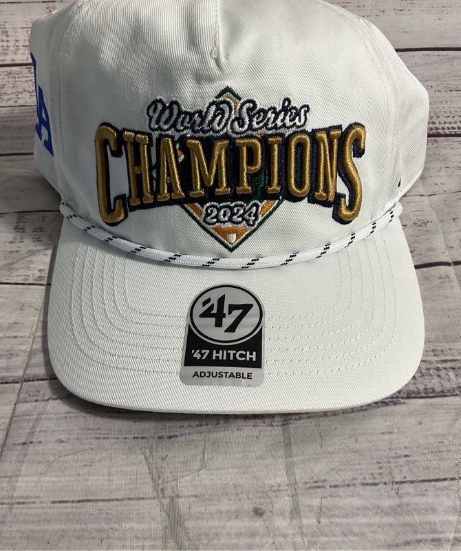 Los Angeles Dodgers 2024 World Series Champions '47 Hitch Adjustable Snapback