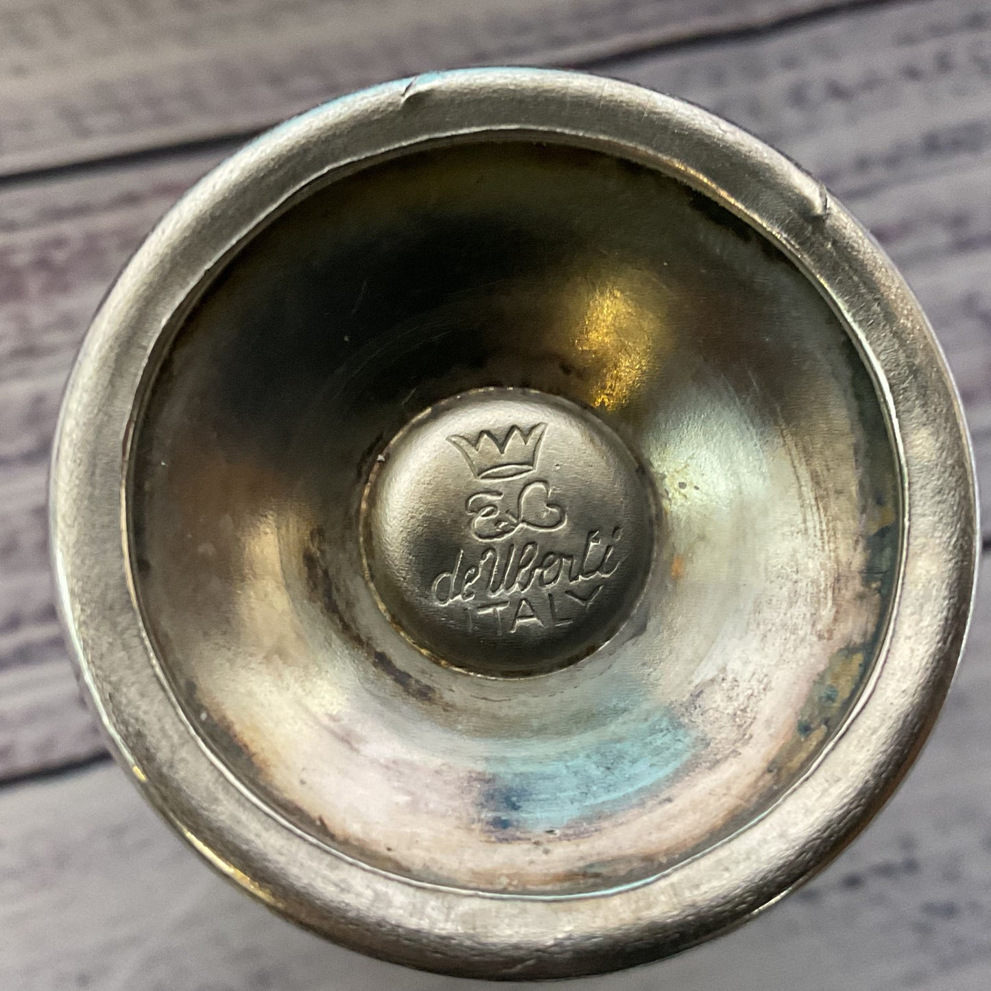 VTG. De UBERTI Italy Silver Plated Cordial Cups- Set of 6