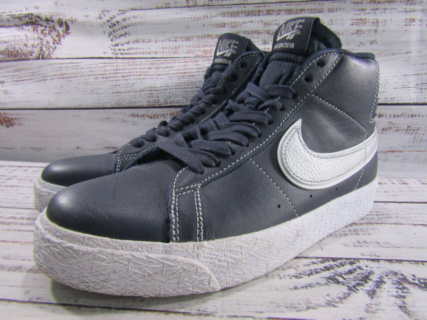 Nike SB Zoom Blazer Mid x Mason Silva Men's Sneakers Size 5 DZ7260-400