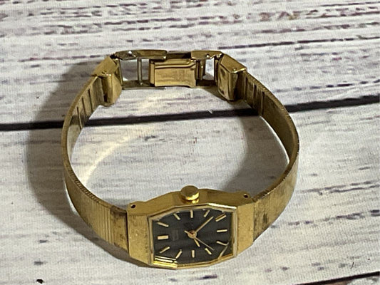 VTG. SEIKO 1421-5530 Women's Gold Tone Watch