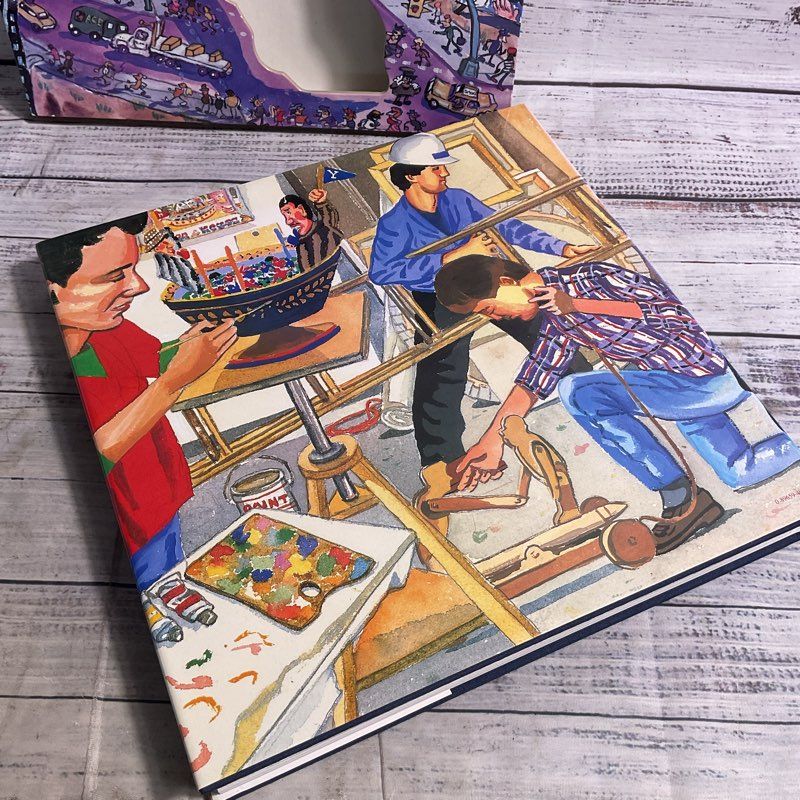 VTG. 1984 Red Grooms Collector's Edition Hardcover Art Book w/ Slipcase SIGNED