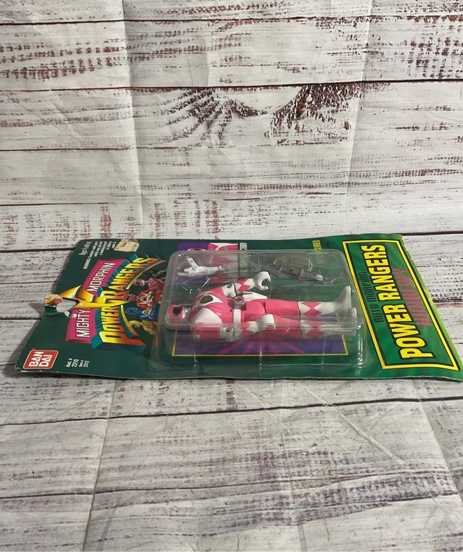 Vintage 1994 Bandai Auto Mighty Morphin Power Rangers Pink Ranger Kimberly