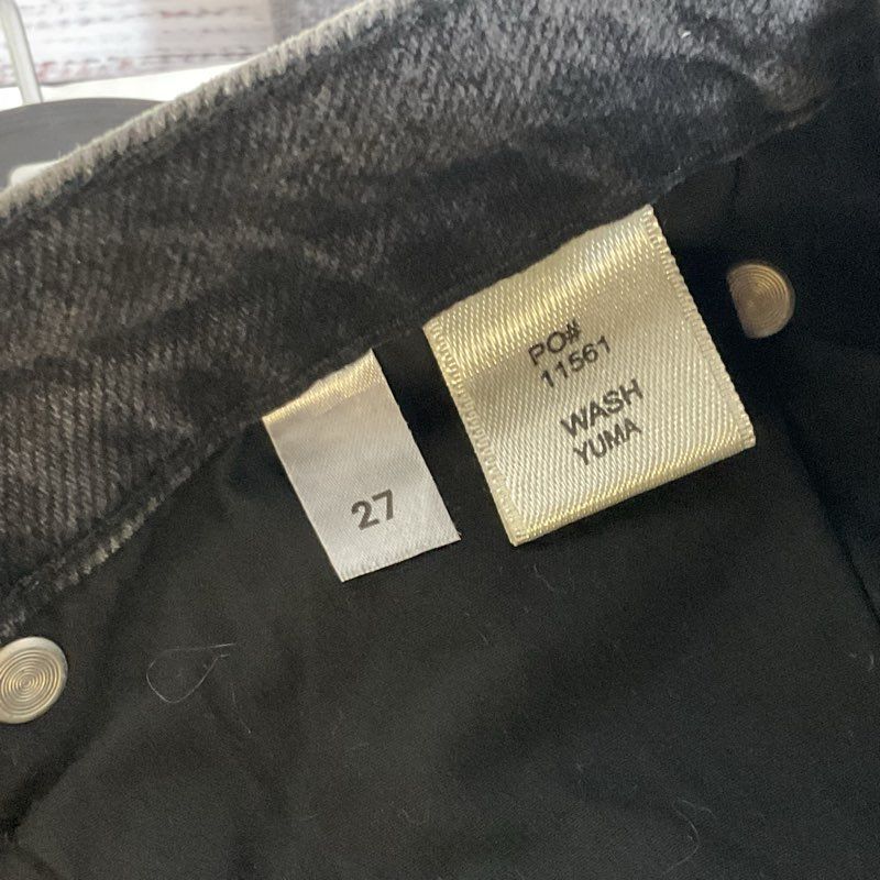 NWT REFORMATION Jeans 80's Ultra Hight Cigarette Women's Black Jeans- SZ 27