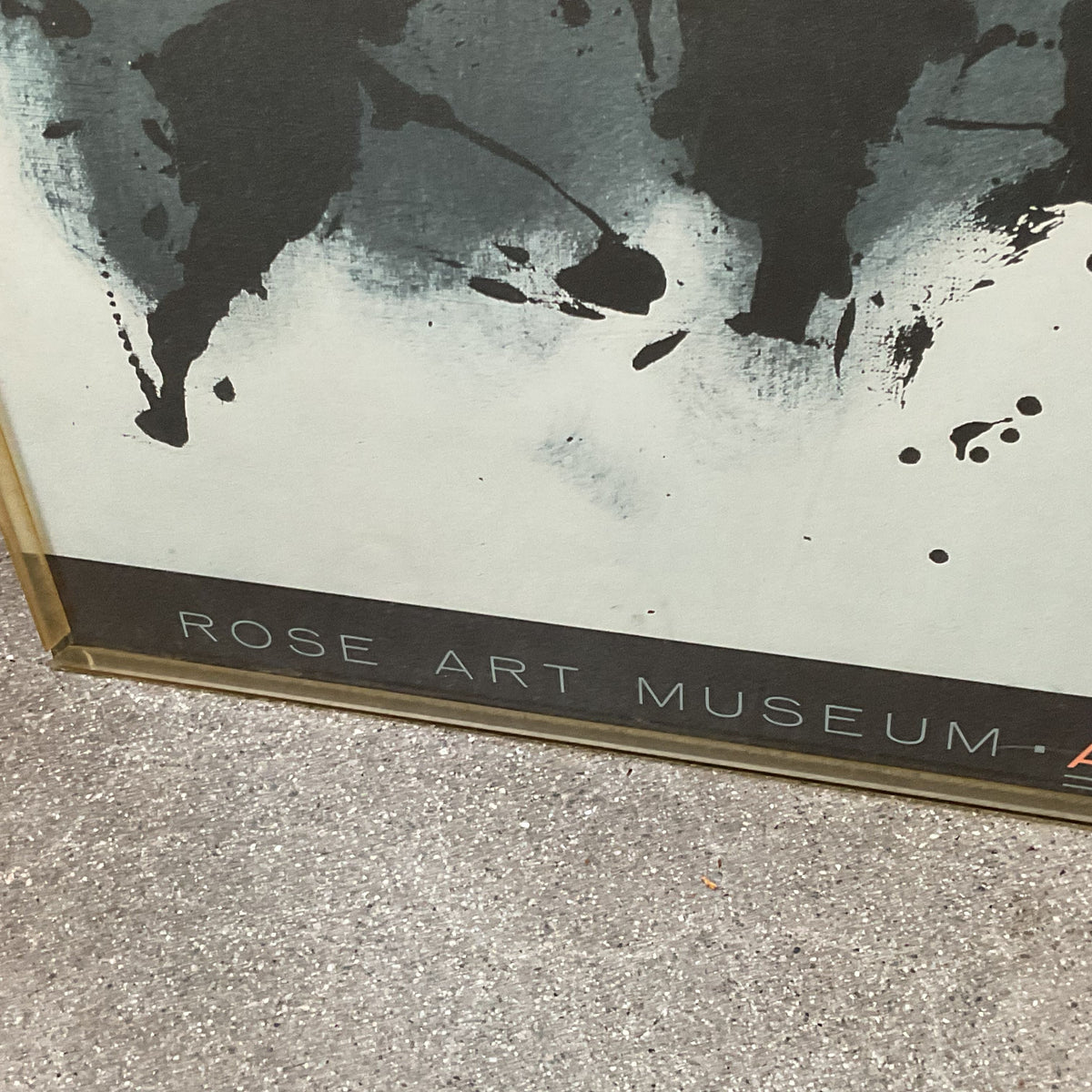 VTG. Rose Art Museum ADOLPH GOTTIEB "Rising" Brandeis Univ. Lithograph Poster