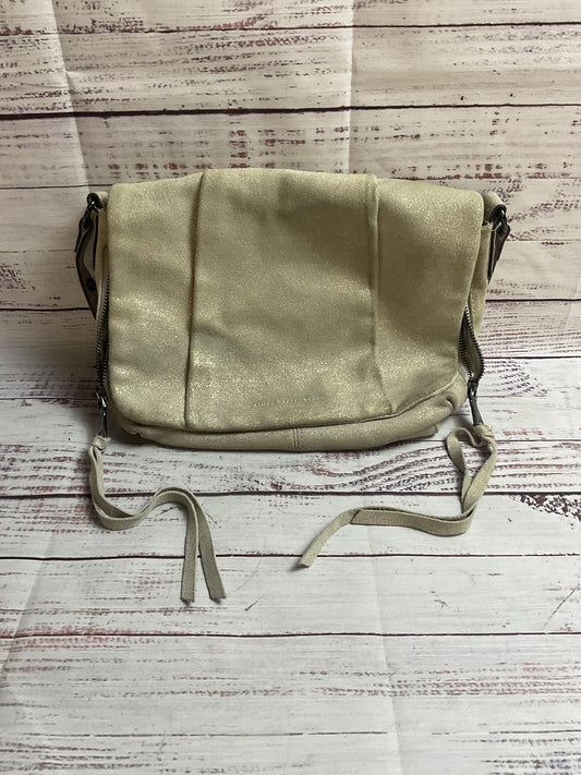 Aimee Kestenberg Gray Golden Satchel Handbag