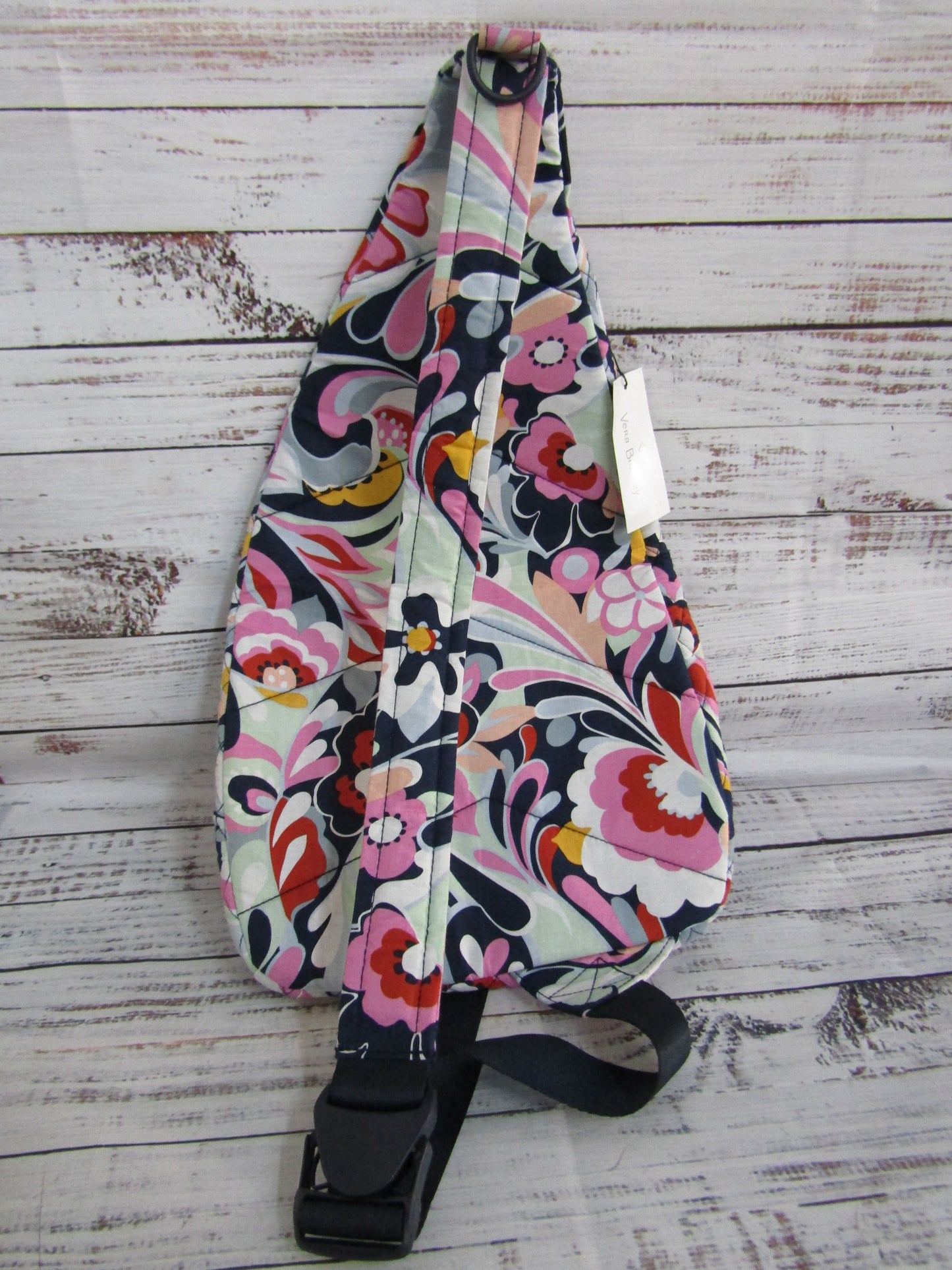 Vera Bradley Women's Multi-Color Floral Paisley Essential Sling Backpack