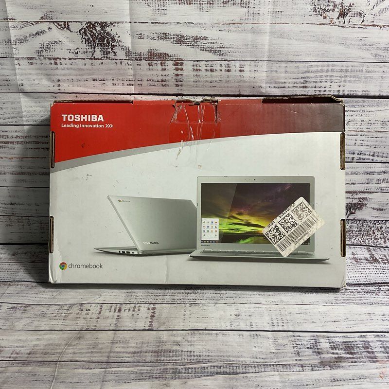 Toshiba Chromebook 2 CB35-B3340 Silver 13" Laptop in OG Box, Works