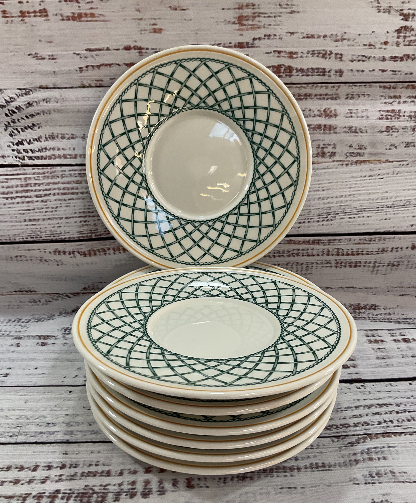 Villeroy & Boch Basket Saucer for Flat Cup Set of 8
