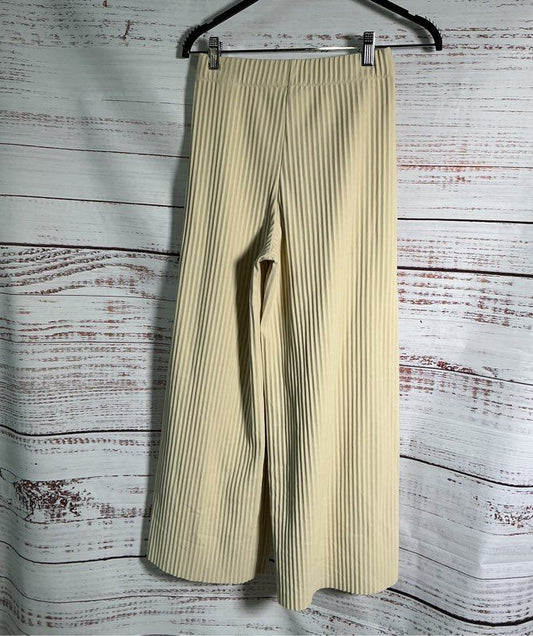 Women's COS Beige Crinkle style Pants Size XS