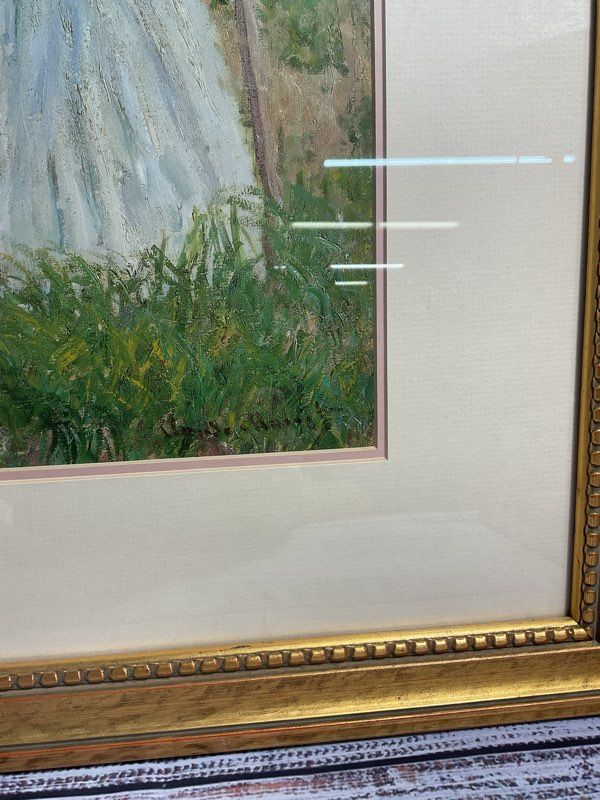 In the Woods at Giverny by Claude Monet Framed Impressionist Print