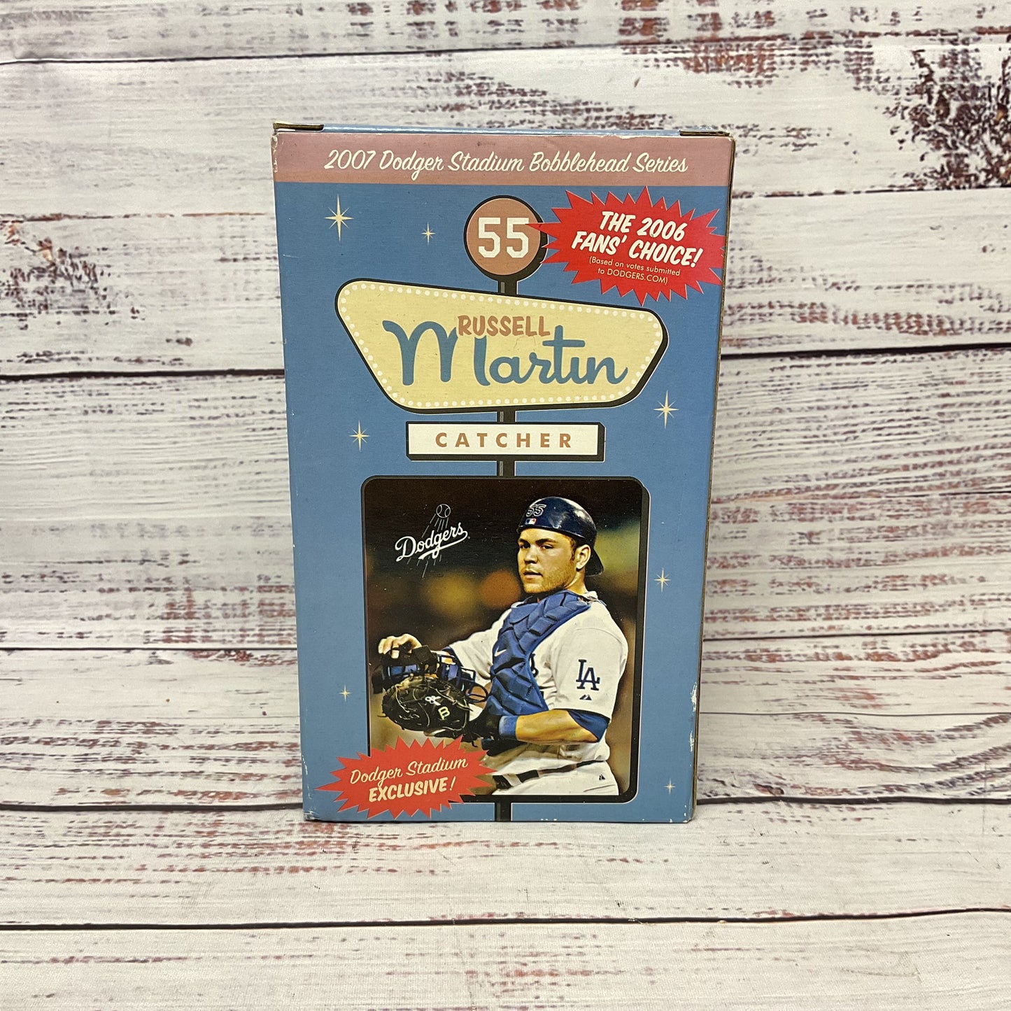 Los Angeles Dodgers Russell Martin 2007 Catcher Bobblehead