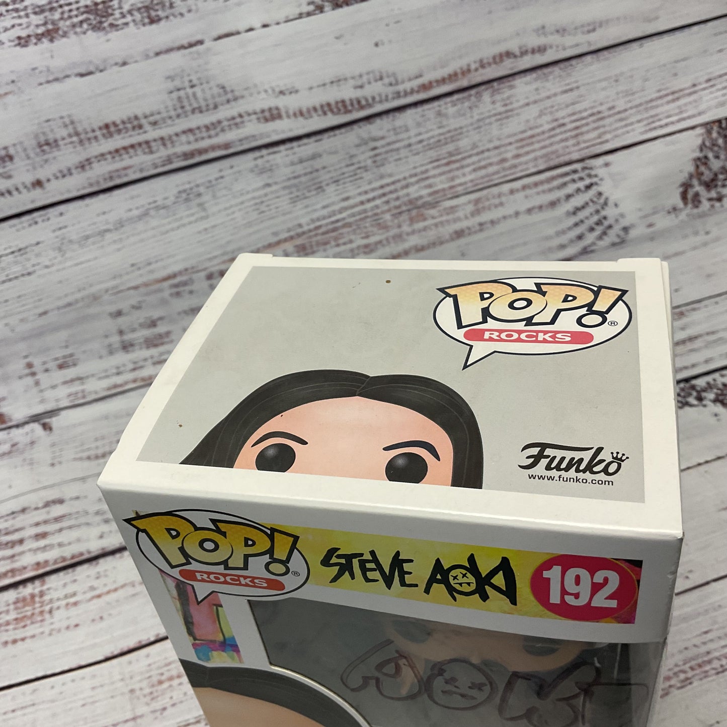 Funko Pop Steve Aoki Signed? Autographed? #192 Figure