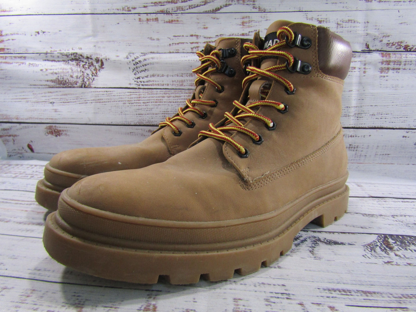 Steve Madden Gabber Men's Brown Suede Ortholite Ankle Boots Size 9.5