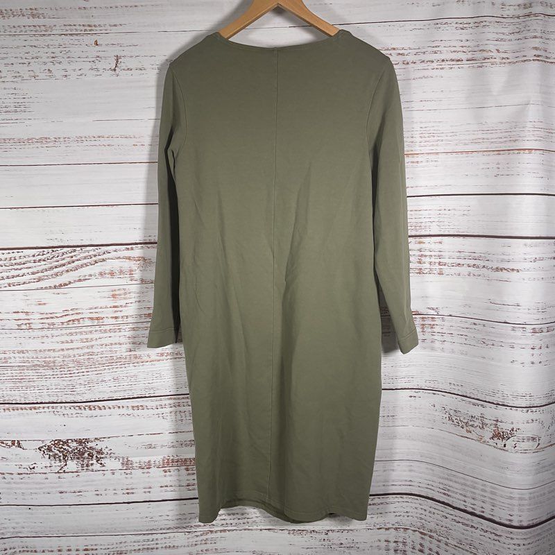NWT Ischiko Kleid Noomo 106 Green Long Sleeve Dress w/ Pockets - Size 0