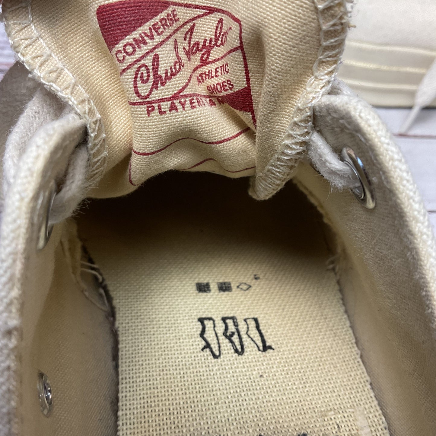 Converse Comme Des Garcons Play Chuck Taylor 70 White Sneaker Shoe Women Size 7