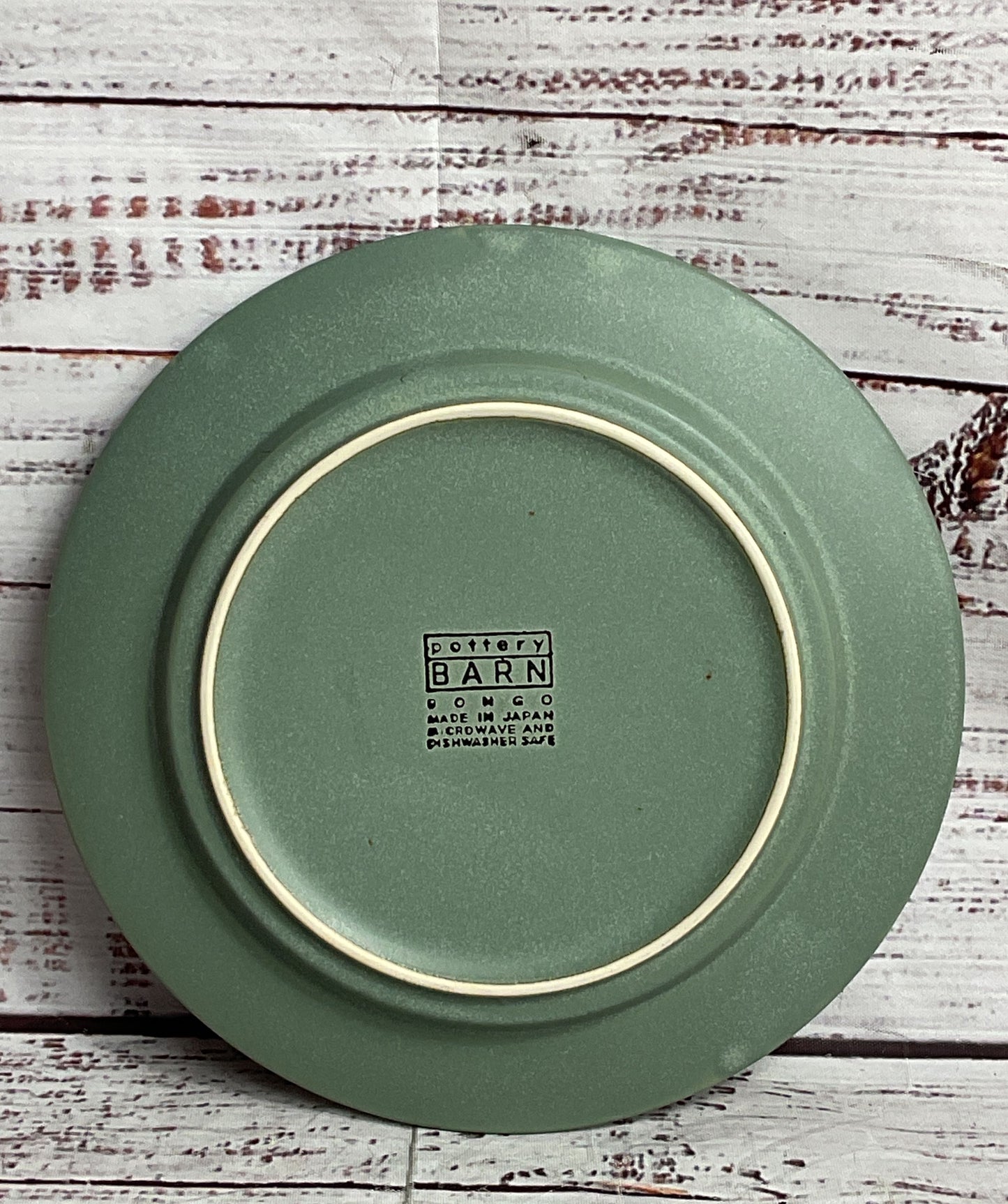 Pottery Barn Bongo Circles 7" Set of 5 Salad Plates Multicolor