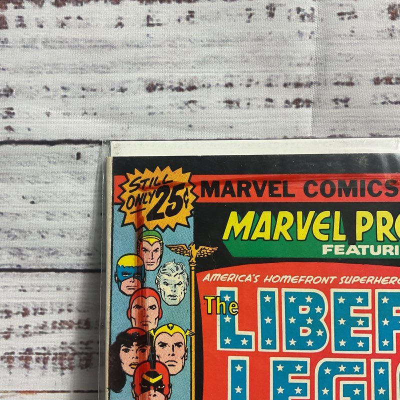 Vtg. 1976 Liberty Legion 1st Appearance Marvel Premiere #40 Ungraded