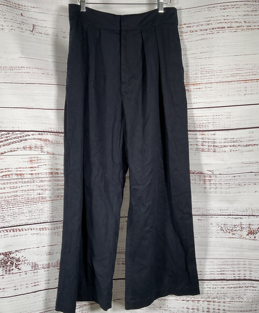Ted Baker Ronia Pleated Wide Leg Pants Navy 3