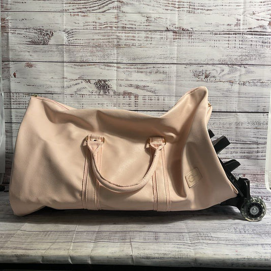 NWT Seyfocnia Pink Rolling 21" Garment Bag Suitcase